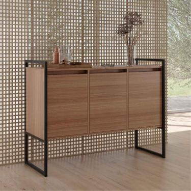 Imagem de Buffet Industrial Para Sala De Estar 3 Portas Montana