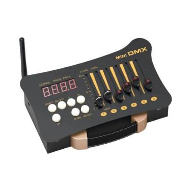 Imagem de Controlador DMX512 Com Receptor De Carregamento Para Luzes De Discotec