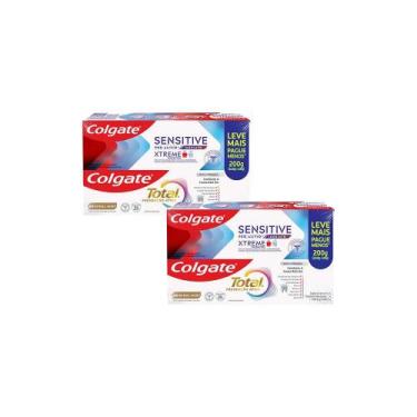 Imagem de Kit 2 Pack Creme Dental Colgate Total Original Mint Prevenção Ativa 90