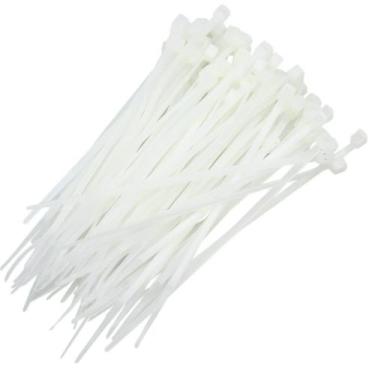 Imagem de Abraçadeira de Nylon Natural 3,5mm x 150mm com 100 unidades Abracadeir