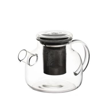 Imagem de Bule de Vidro com Infusor Bugatti para Chá Cozinha 1000ml - PRANA
