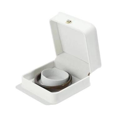 Imagem de Caixa De Joias Em Couro PU Para Anel, Pingente, Pulseira, Pérola E Emb