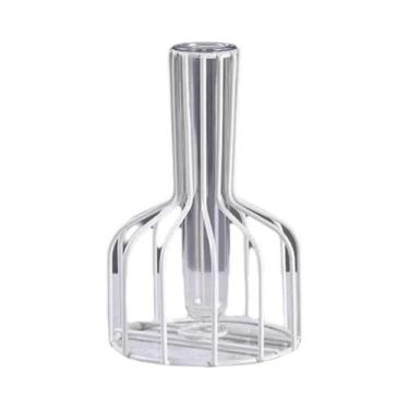 Imagem de Vaso De Ferro Dourado Vazado Para Arranjo De Flores Artificiais E Seca