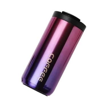 Imagem de Garrafa Térmica De Café Em Aço Inoxidável 400ML, Isolada, À Prova De V