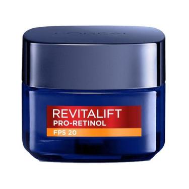 Imagem de Creme Facial Antirrugas L'Oréal Paris Revitalift Retinol FPS20, 49g