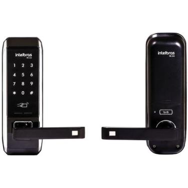 Imagem de Fechadura Digital de Embutir FR 320 Preta Intelbras