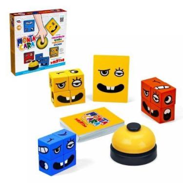 Imagem de Jogo da Memória Monta Cara Divertido Com Temporizador Pkai Toys