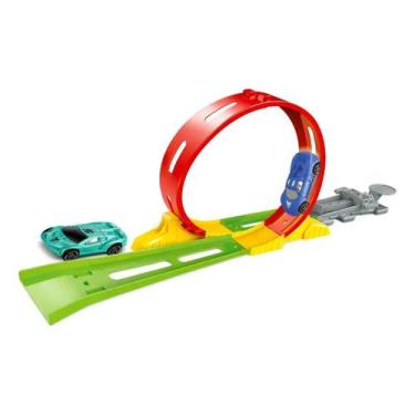 Imagem de Pista Carrinho Com Loop Ejection Truck Lançador Brinquedo Infantil De 