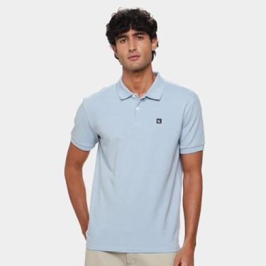 Imagem de Camisa Polo Calvin Klein Premium Masculino, Lilás, P