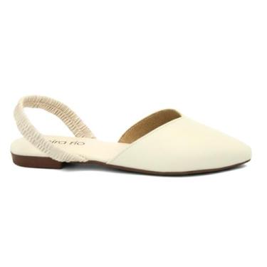 Imagem de Sapatilha Beira Rio 4134.446 Casual Bico Fino Elastico Mule Feminina, 