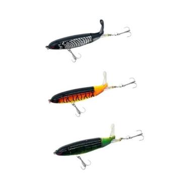 Imagem de Isca Artificial De Superfície Whopper Popper 13g 15g 35g Com Cauda Mac