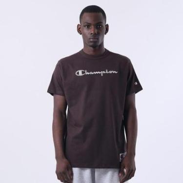 Imagem de CAMISETA CHAMPION LIFE SCRIPT RUST LOGO-Masculino