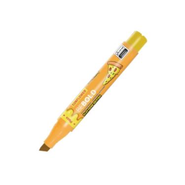 Imagem de Marca Texto Newpen Be Bold com Aroma de Frutas Formato Pizza Ideal para Estudantes e Pr...