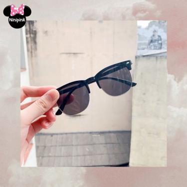 Imagem de Óculos de Sol Infantil OEM com Lentes Polarizadas UV400 Proteção UVA UVB Preto Leve e Flexível Unissex