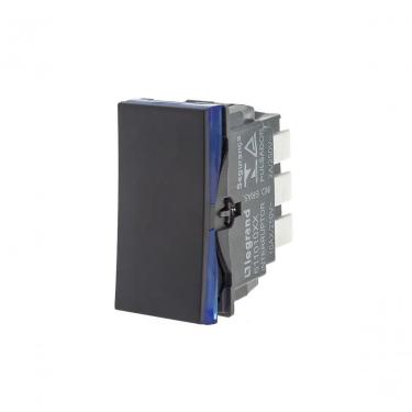 Imagem de Interruptor Paralelo Kit 5 Módulos Pial Plus+ 612008PT+ 10A 250V Borne Automático para...
