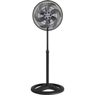 Imagem de Ventilador de Coluna 80W 40CM 6 Pás 3 Velocidades Preto Turbo 6 para Uso Doméstico 220V