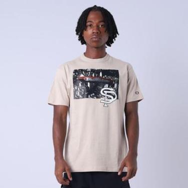 Imagem de CAMISETA CHAMPION LIFE SÃO PAULO LOGO EMB-Masculino