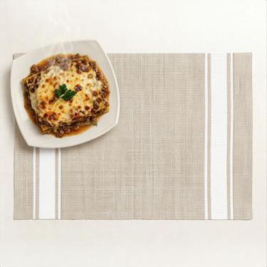 Imagem de Jogo Americano Retangular 45x30 Mesa Posta Elegante Casa Cozinha Resta