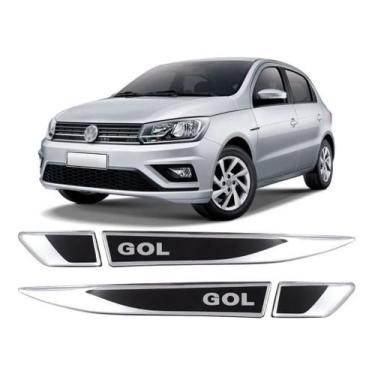 Imagem de Emblema Gol G2 G3 G4 G5 G6 G7 G8 Adesivo Lateral Resinado - TTs Distri