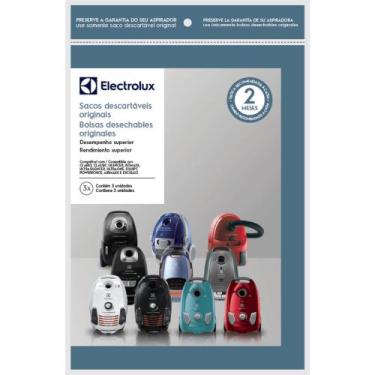 Imagem de Kit 3 Sacos Para Aspirador de Pó Electrolux Clario Original