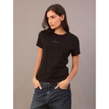 Imagem de Camiseta Calvin Klein Logo Foil-Feminino