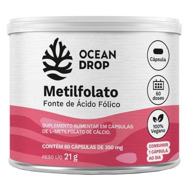 Imagem de Acido Folico Metilfolato Vitamina B9 350Mg 60Caps Ocean Drop-Unissex