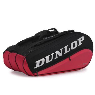 Imagem de Raqueteira Dunlop CX Performance Thermo X8 Preta e Vermelha