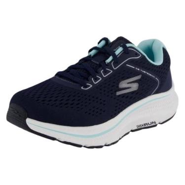 Imagem de Tênis Feminino Esportivo Moderno Consistent Skechers Go Run, Marinho, 