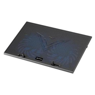 Imagem de Suporte Para Notebook 17.3" C3Tech, 2 Coolers, LED Azul - NBC-80BK