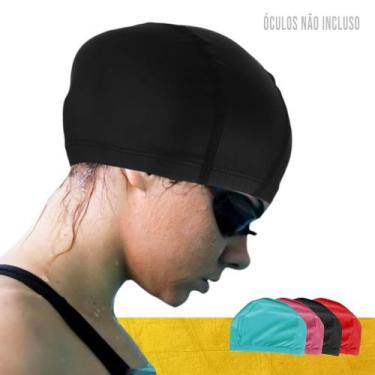 Imagem de Touca De Natação Infantil Colorida POLIÉSTER Praia Piscina 929 - Iron