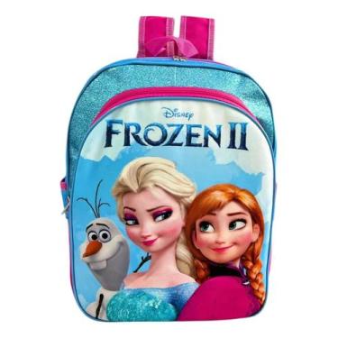 Imagem de Mochila Escolar Infantil Frozen Febre Congelante Costas G F5 - chinami