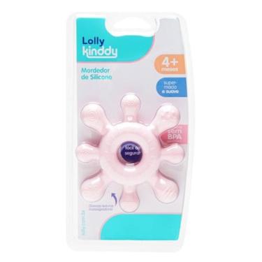 Imagem de Mordedor Infantil em Silicone Octoplus Texturas - Lolly -, ROSA