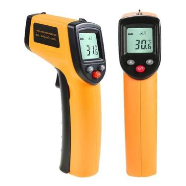 Imagem de Termometro Digital Infravermelho Mira Laser, Culinario Indus - Congrat