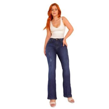 Imagem de Calça Feminina Jeans Flare - LOOK GIRLS, 36