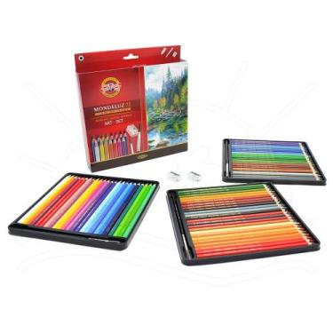 Imagem de Lápis de Cor Aquarela Mondeluz - 72 Cores - Koh-I-Noor