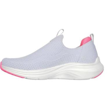 Imagem de Tênis skechers vapor foam true feminino 150020, Azul claro, Rosa, 36