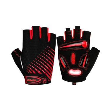 Imagem de Luvas De Ciclismo Unissex Com Almofada De Gel De 5mm, Luvas De Montanh