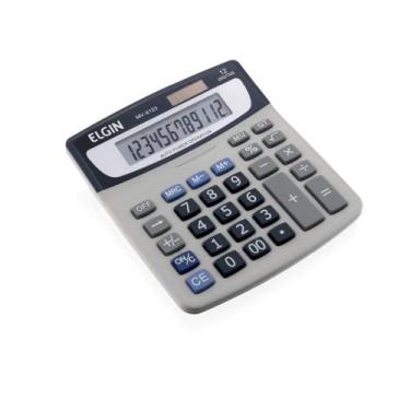 Imagem de Calculadora de Mesa Elgin MV4123  Prata