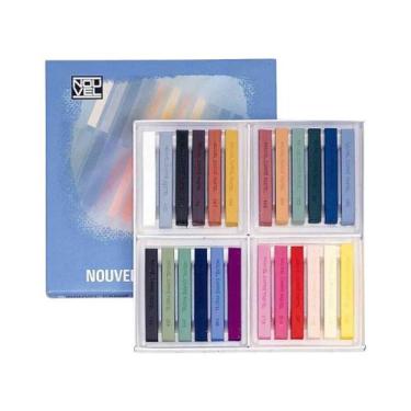 Imagem de Giz Pastel Seco Sakura 24 Cores A