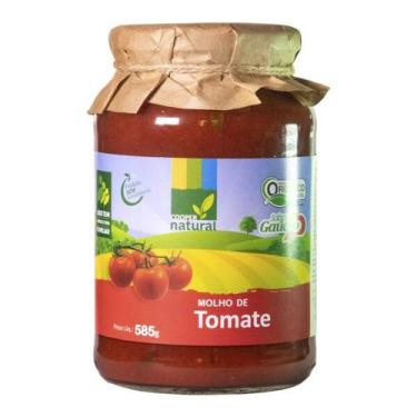 Imagem de Molho de Tomate Orgânico Coopernatural 585g