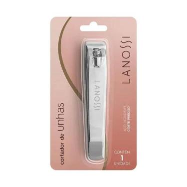 Imagem de Cortador de Unhas Grande Silver Lanossi Beauty & Care em Aço para Cort