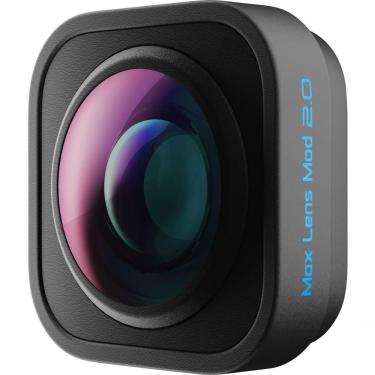 Imagem de Lente para Câmera Gopro Max Mod 2.0 For Hero12 com Campo de Visão 177'' e Estabilização Max Hypersmooth Preto