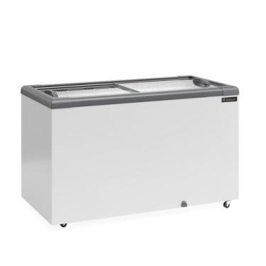 Imagem de Freezer Horizontal Gelopar Tampa de Vidro 395L Ghd-400 Cz 220v