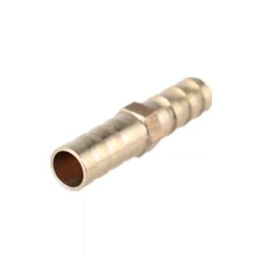 Imagem de Adaptador de conector de acoplador farpado de cobre para mangueira reta de latão 6mm 8mm 10mm 12mm 14mm 14mm Ar Gás Cobre Farpado para tubo, 14mm, 14mm Barb