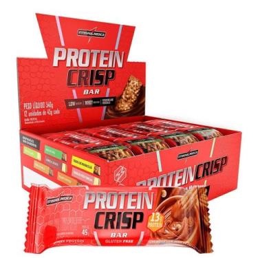 Imagem de Protein Crisp Bar Churros Com Doce De Leite - Integralmédica 12 Un. -