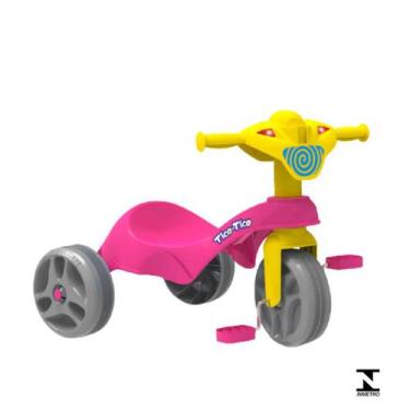 Imagem de Triciclo Tico-Tico Rosa - Bandeirante - Brinquedos Bandeirante