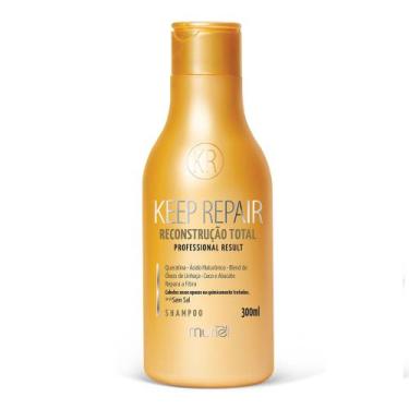 Imagem de Shampoo Keep Repair Reconstrução Total 300ml - Muriel