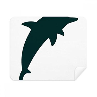 Imagem de Blue Ocean Streamline Pano de limpeza de golfinhos 2 peças Tecido de camurça