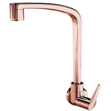 Imagem de Lorenzetti Torneira Flatt 1168 F71 Parede Rose Gold