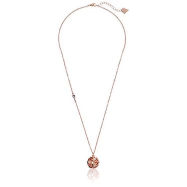 Imagem de GUESS Colar com pingente de bola floral "básico", cristal, One Size, Metal, Cristal